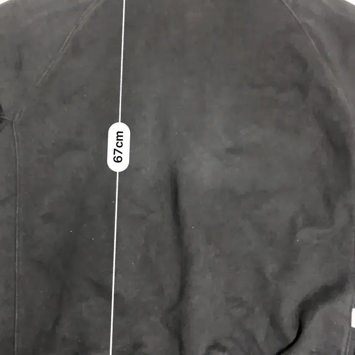 [BUNJANG] Dunst Black Half-Zip Sweatshirt (L) / 던스트 블랙 하프집업 맨투맨 L