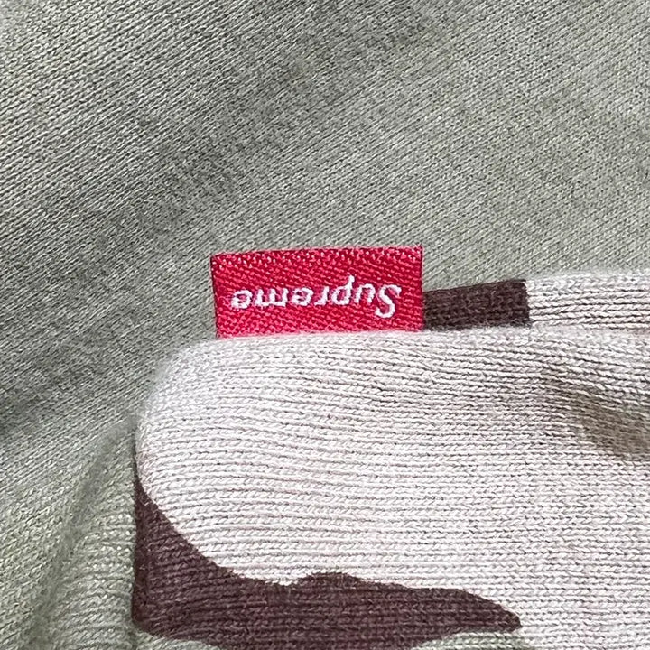 [BUNJANG] Supreme Arc Thermal Lined Zip-Up Hoodie Desert Camo - 24FW / 슈프림 아크 써멀 라인드 집업 후드 스웨트셔츠 데저트 카모 - 24FW
