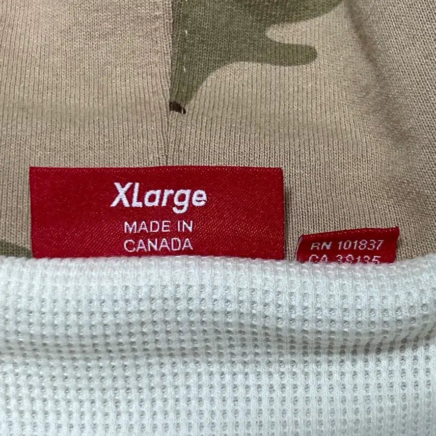 [BUNJANG] Supreme Arc Thermal Lined Zip-Up Hoodie Desert Camo - 24FW / 슈프림 아크 써멀 라인드 집업 후드 스웨트셔츠 데저트 카모 - 24FW