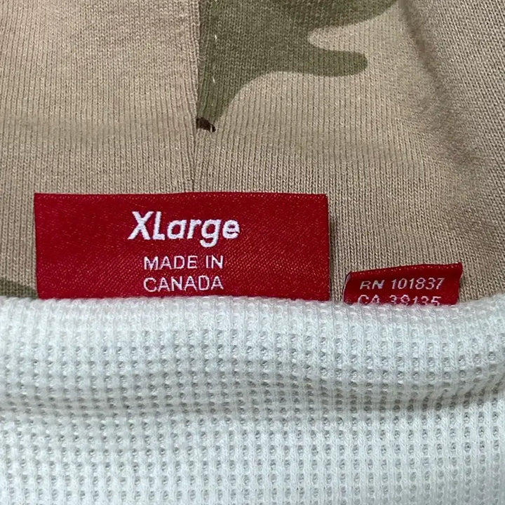 [BUNJANG] Supreme Arc Thermal Lined Zip-Up Hoodie Desert Camo - 24FW / 슈프림 아크 써멀 라인드 집업 후드 스웨트셔츠 데저트 카모 - 24FW