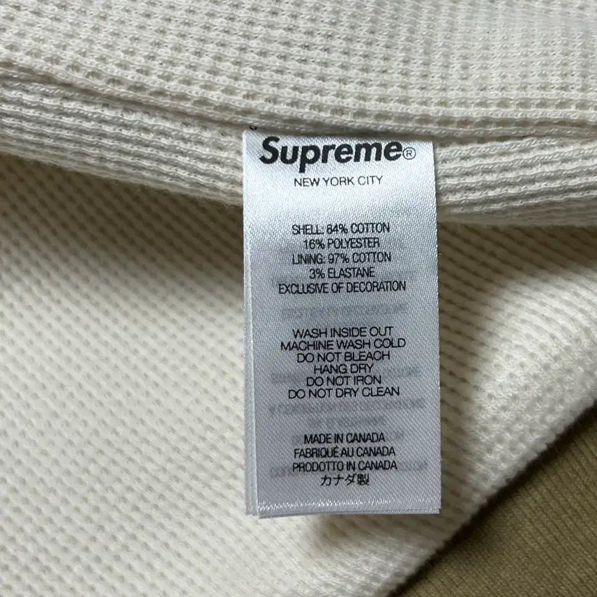 [BUNJANG] Supreme Arc Thermal Lined Zip-Up Hoodie Desert Camo - 24FW / 슈프림 아크 써멀 라인드 집업 후드 스웨트셔츠 데저트 카모 - 24FW
