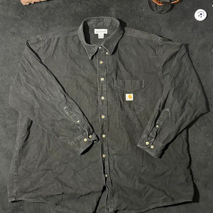 [BUNJANG] Carhartt Vintage Shirt Bundle / 칼하트 블랙 빈티지 셔츠