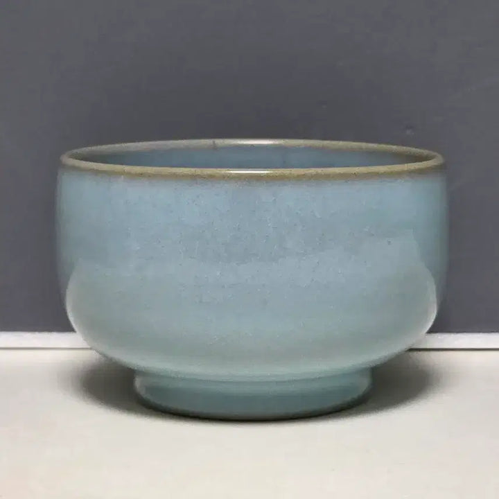 [BUNJANG] Song Dynasty Sky-Blue Glazed Bowl Washer / 송대 천청유 완형세완
