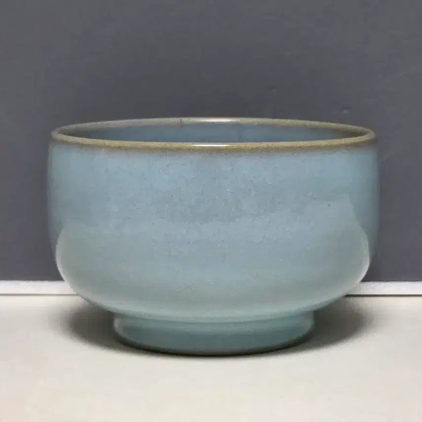 [BUNJANG] Song Dynasty Sky-Blue Glazed Bowl Washer / 송대 천청유 완형세완