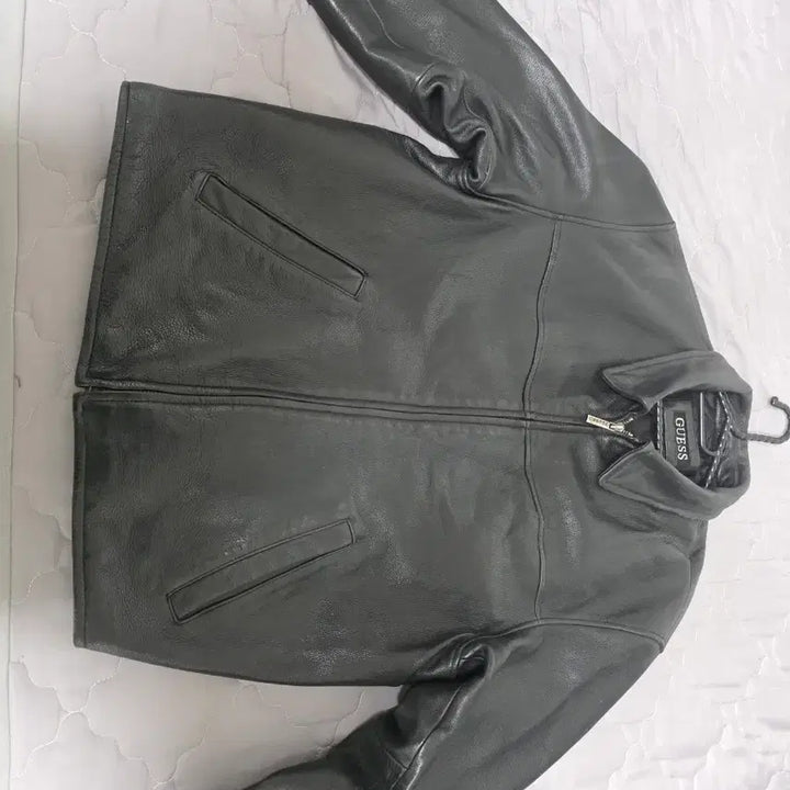 [BUNJANG] Guess 90s Vintage Leather Jacket XL / 게스90s 빈티지 가죽자켓 xl