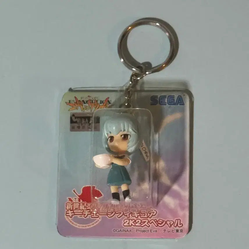 [BUNJANG] Evangelion Rei Ramen Keyring / 에반게리온 레이 고전 라멘 키링