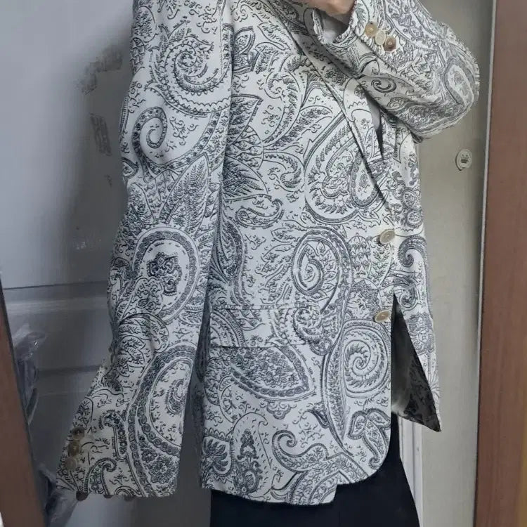 [BUNJANG] Etro Paisley Jacket (2022) - Size 40 / 에트로 페이즐리자켓40(22년 제품, 거의 새제품)