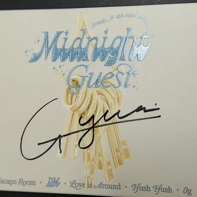 [BUNJANG] fromis_9 Jang Gyuri Signed Album / 프로미스나인 장규리 싸인 앨범(단순개봉)포카제외