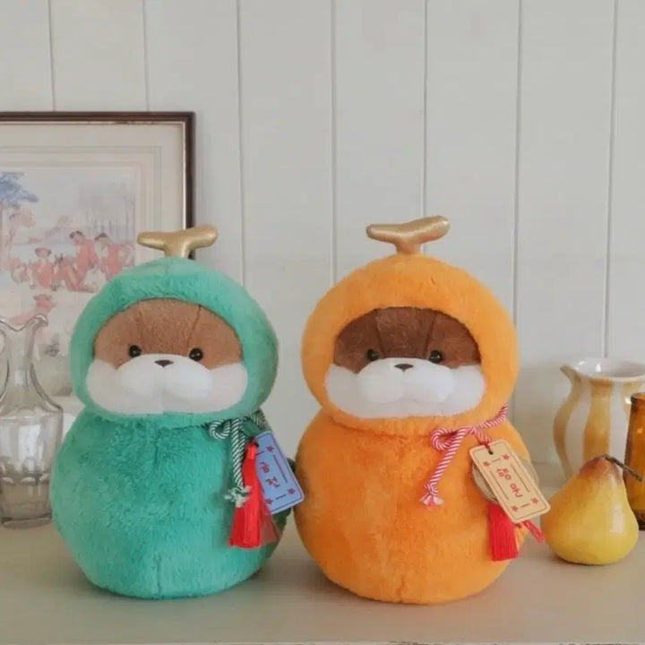 [BUNJANG] Uso Usono Medium Doll 2 Set / (새상품) 우소우소짱 금전/행운 중형인형 2종세트