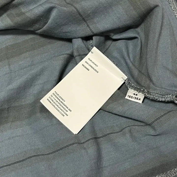 [SOLD OUT] (새상품)[48] 아워레가시 26ss 스트라이프 티셔츠