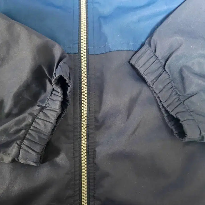 [BUNJANG] Adidas Old School Two-Tone Windbreaker / [아디다스] 올드스쿨 네이비 블루 투톤 배색 삼선 오버핏 바람막이 (실측