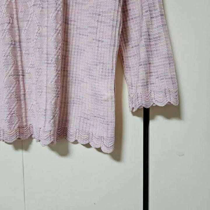 [BUNJANG] Unique Pastel Rainbow Knit Sweater / 유니크 파스텔 솜사탕 레인보우 니트
