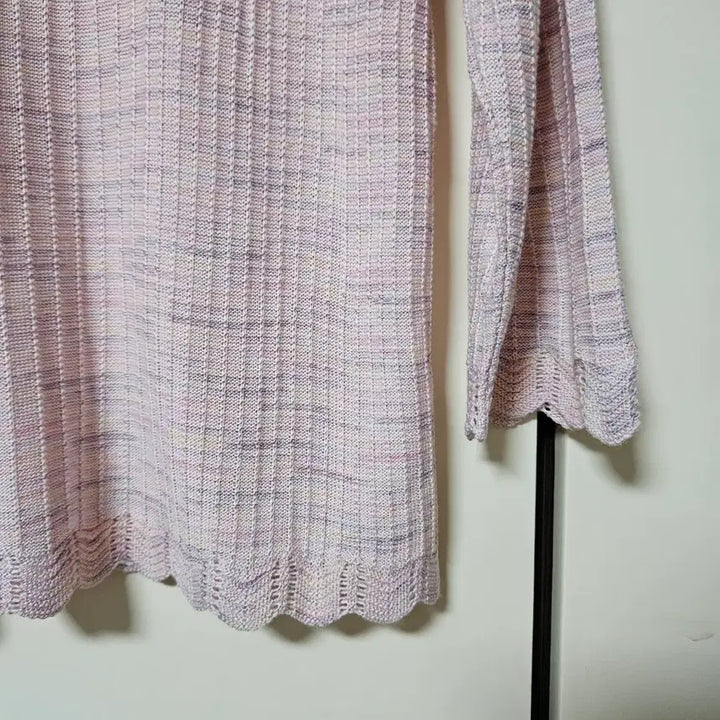 [BUNJANG] Unique Pastel Rainbow Knit Sweater / 유니크 파스텔 솜사탕 레인보우 니트