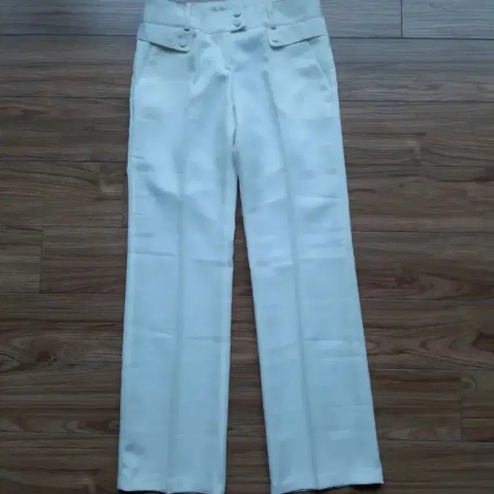 [BUNJANG] KIBIKIBI Ivory M Polyester Blend Pants / 여성 바지(새것)