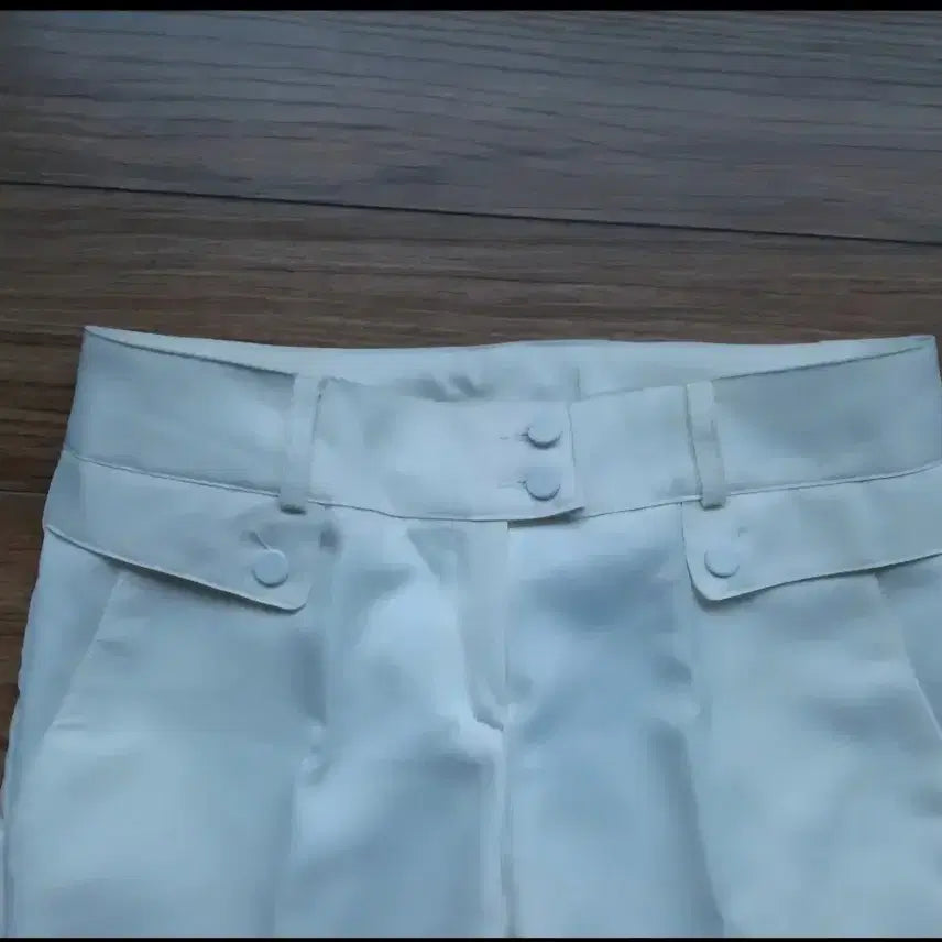 [BUNJANG] KIBIKIBI Ivory M Polyester Blend Pants / 여성 바지(새것)