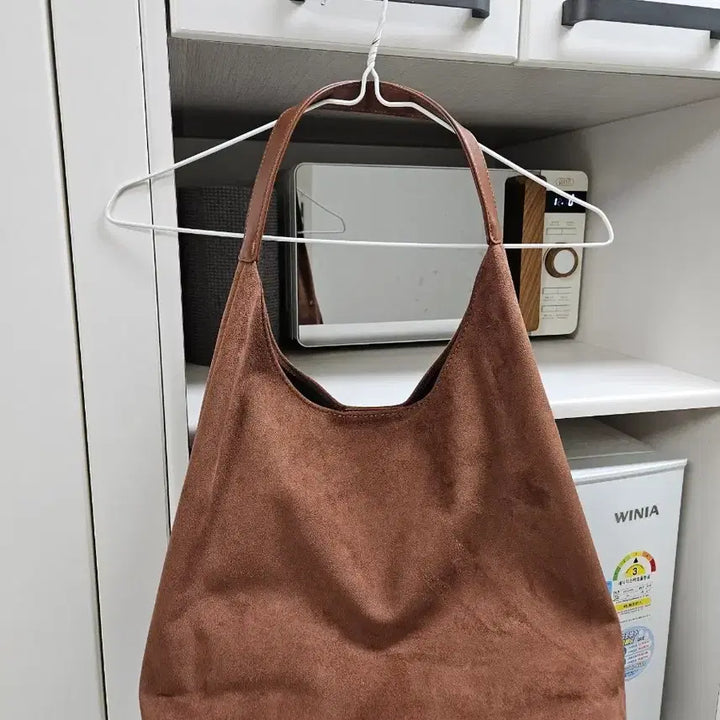 [SOLD OUT] 스웨이드 호보백 / 브라운 숄더백
