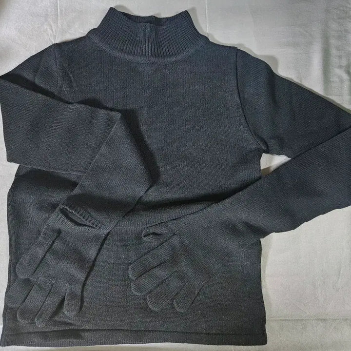 [BUNJANG] Rocket x Lunch Black Knit One-Piece / rocket x lunch black knit