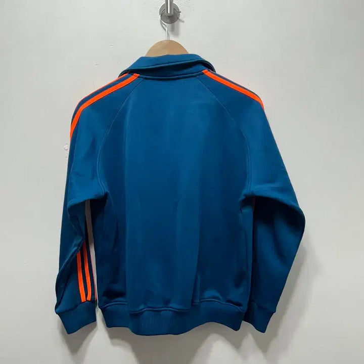[BUNJANG] Adidas Track Top Blue Jersey Zip-up S / 아디다스  트랙탑 블루 져지 집업 S