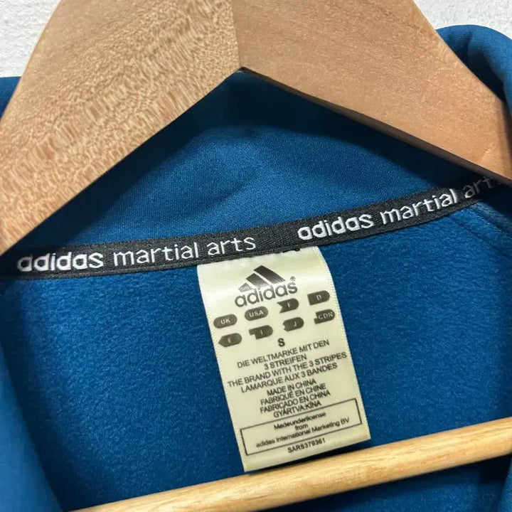 [BUNJANG] Adidas Track Top Blue Jersey Zip-up S / 아디다스  트랙탑 블루 져지 집업 S