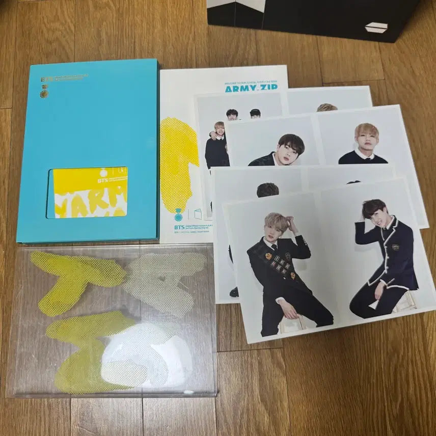 [BUNJANG] BTS ARMY Kit 3rd, 5th, 6th + Poster Book Bundle Set / 방탄 아미집(아미키트)3기,5기,6기, 포스터북