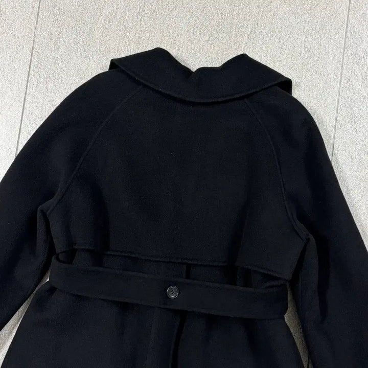 [BUNJANG] On&amp;On Cashmere Blend Belted Handmade Coat / [가격변동X / 온앤온] 핸드메이드 블랙 코트
