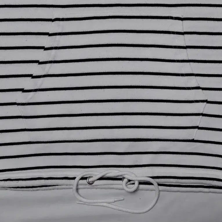 [BUNJANG] Rodeo Crowns RCWB Stripe Hoodie / [FREE] 로데오 크라운즈(RCWB) 스트라이프 후드 티셔츠