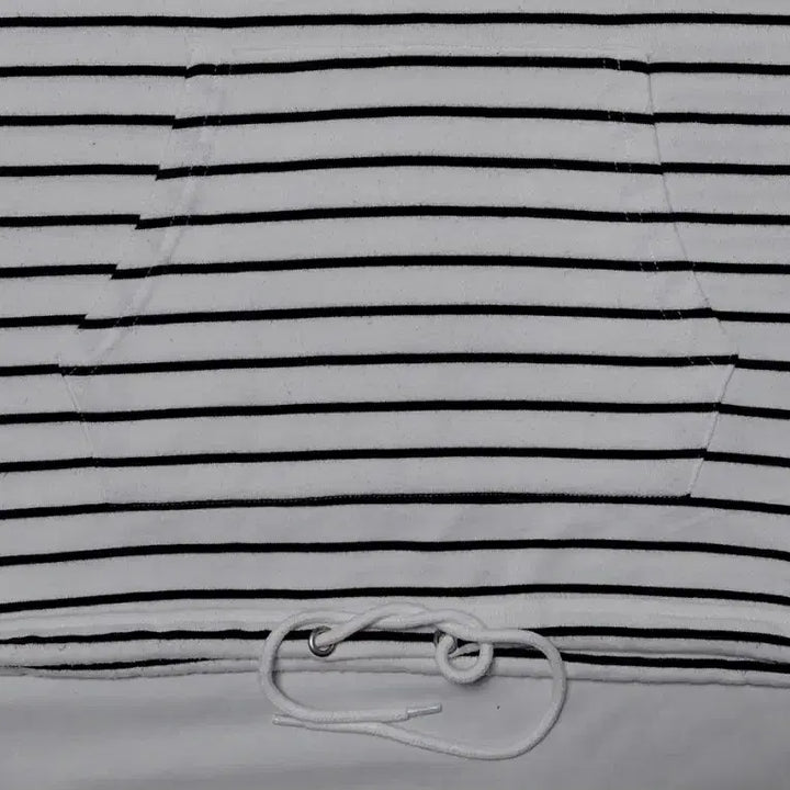 [BUNJANG] Rodeo Crowns RCWB Stripe Hoodie / [FREE] 로데오 크라운즈(RCWB) 스트라이프 후드 티셔츠