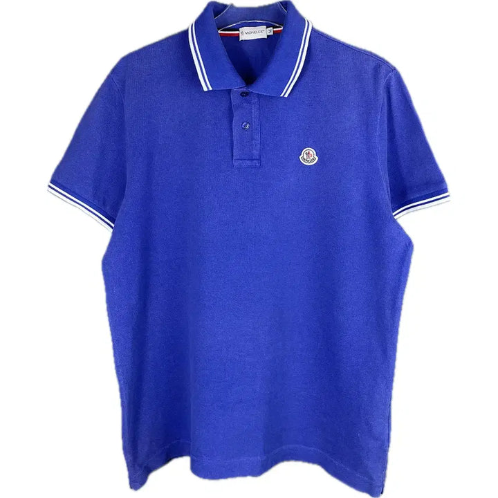 [BUNJANG] Moncler PK Collar Short Sleeve T-shirt / [M] 몽클레어 몽클레르 PK 카라 반팔 티셔츠