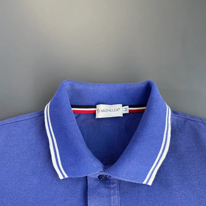 [BUNJANG] Moncler PK Collar Short Sleeve T-shirt / [M] 몽클레어 몽클레르 PK 카라 반팔 티셔츠
