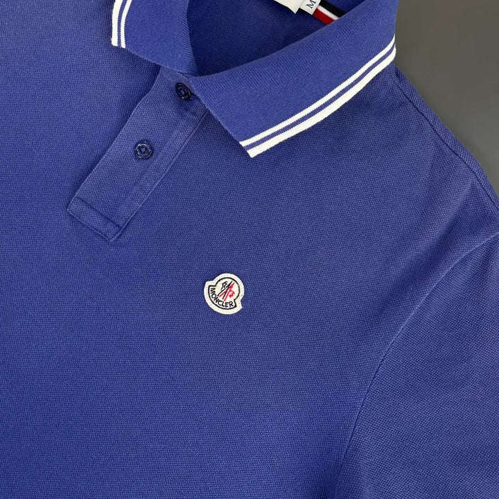 [BUNJANG] Moncler PK Collar Short Sleeve T-shirt / [M] 몽클레어 몽클레르 PK 카라 반팔 티셔츠