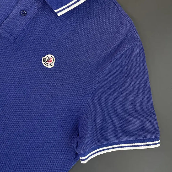 [BUNJANG] Moncler PK Collar Short Sleeve T-shirt / [M] 몽클레어 몽클레르 PK 카라 반팔 티셔츠