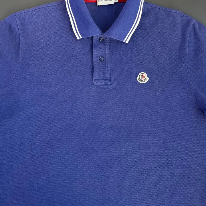 [BUNJANG] Moncler PK Collar Short Sleeve T-shirt / [M] 몽클레어 몽클레르 PK 카라 반팔 티셔츠