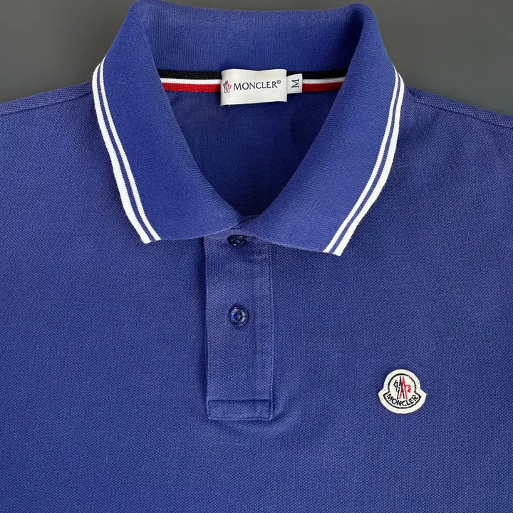 [BUNJANG] Moncler PK Collar Short Sleeve T-shirt / [M] 몽클레어 몽클레르 PK 카라 반팔 티셔츠