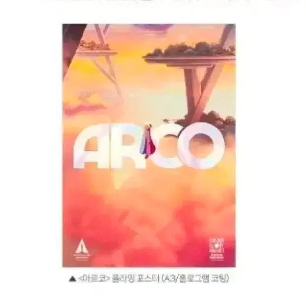 [BUNJANG] Arco &amp; Academia Posters / 아르코 메인포스터 /아카데미아 포스터 /개당 6000