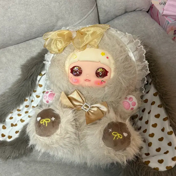 [BUNJANG] Xuefu 600 Brown Plush Doll / Xuefu 600 슈에이푸 설푸 쉐푸 인형 새제품 브라운