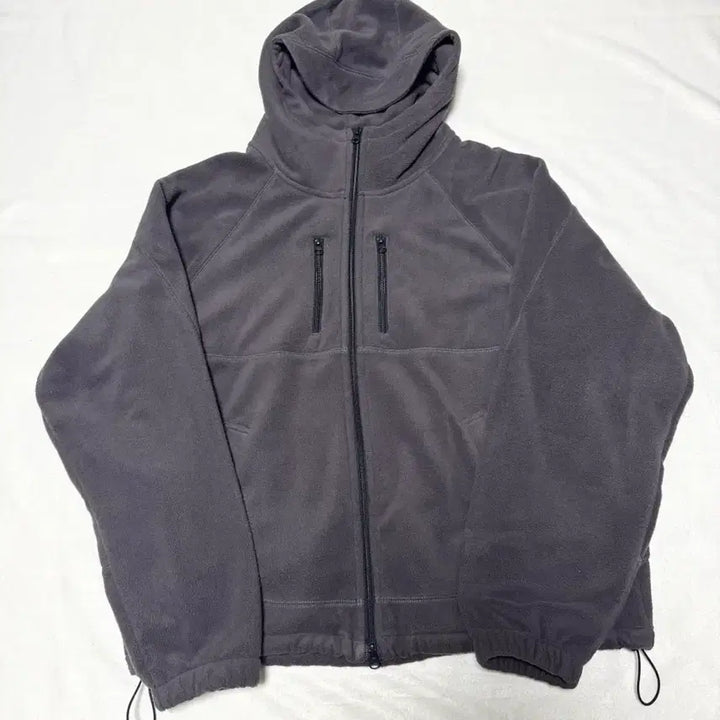 [BUNJANG] Roaringrad Essential Fleece Hood Jacket (Charcoal, M) / 로어링라드 에센셜 플리스 후드 자켓 M사이즈 차콜