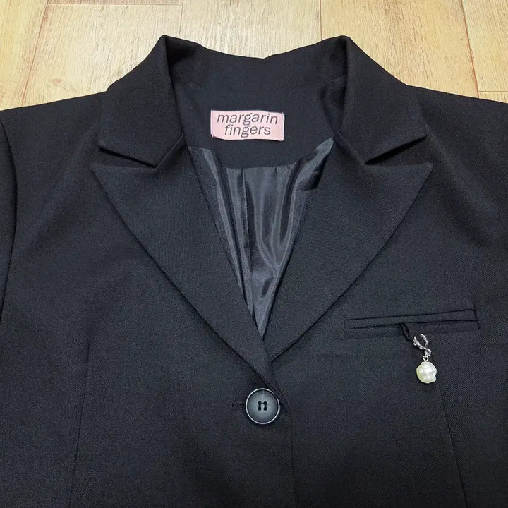 [BUNJANG] Margarin Fingers Pearl Point Tailor Jacket / 마가린핑거스 펄 포인트 테일러자켓 55-66 새상품