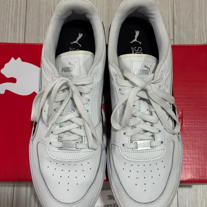 [BUNJANG] Puma Caven Dime Sneakers White Black 295 / 푸마 카벤 다임 스니커즈 화이트블랙 295 s급