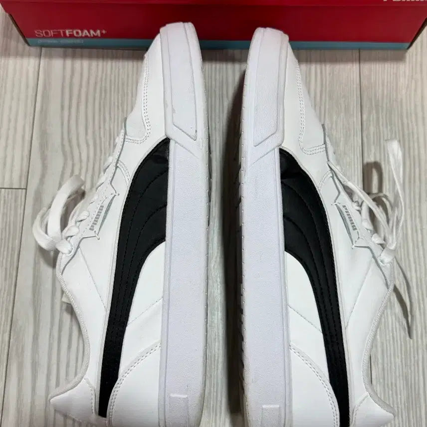 [BUNJANG] Puma Caven Dime Sneakers White Black 295 / 푸마 카벤 다임 스니커즈 화이트블랙 295 s급