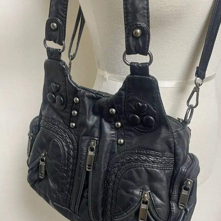 [BUNJANG] Black Crossbody Bag / 크로스 숄더 백