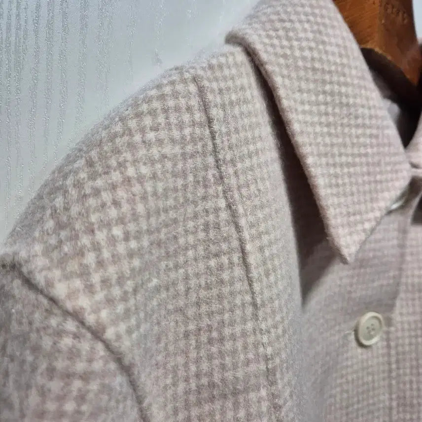 [BUNJANG] Che Che Check Crop Wool Jacket / (초특가세일)(새상품)CHE크롭 울 자켓 .새상품