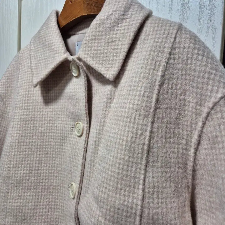 [BUNJANG] Che Che Check Crop Wool Jacket / (초특가세일)(새상품)CHE크롭 울 자켓 .새상품