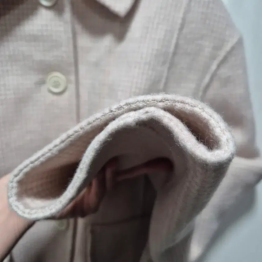 [BUNJANG] Che Che Check Crop Wool Jacket / (초특가세일)(새상품)CHE크롭 울 자켓 .새상품