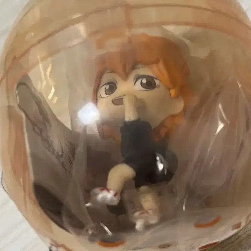 [BUNJANG] Haikyu Hinata Figure / 미개봉) 나란히 뒤돌아 하이큐 가챠 히나타
