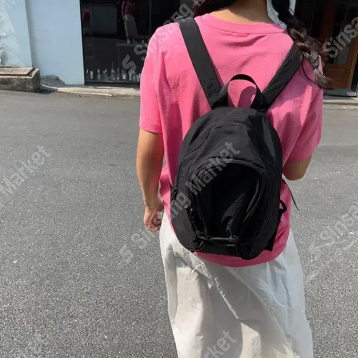 [BUNJANG] Nylon Mini Backpack / 미니 나일론 백팩(새상품)가방.세일