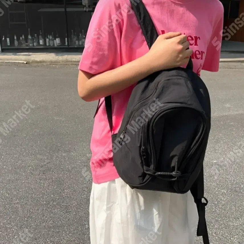 [BUNJANG] Nylon Mini Backpack / 미니 나일론 백팩(새상품)가방.세일