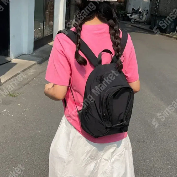 [BUNJANG] Nylon Mini Backpack / 미니 나일론 백팩(새상품)가방.세일