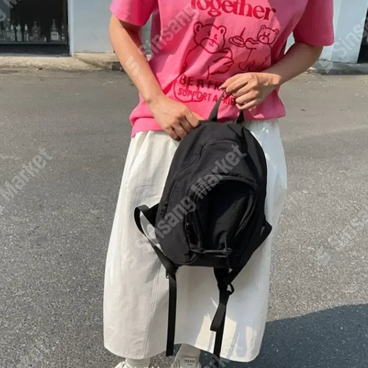 [BUNJANG] Nylon Mini Backpack / 미니 나일론 백팩(새상품)가방.세일