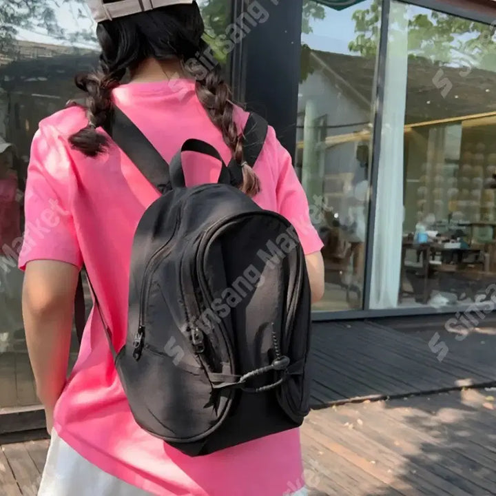 [BUNJANG] Nylon Mini Backpack / 미니 나일론 백팩(새상품)가방.세일
