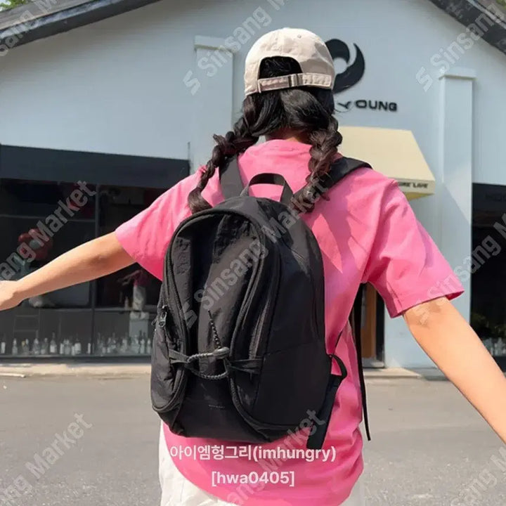 [BUNJANG] Nylon Mini Backpack / 미니 나일론 백팩(새상품)가방.세일